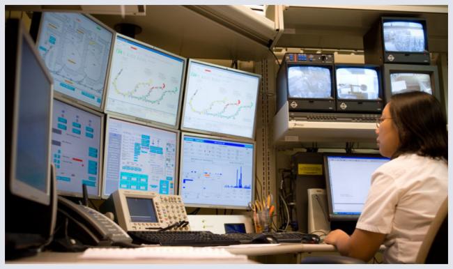 UF Health Proton Therapy Institute control room