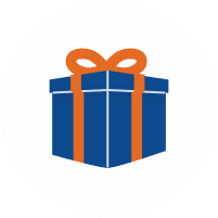 celebrating 20 years gift icon